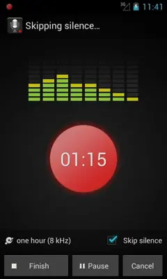 Smart Voice Recorder android App screenshot 1