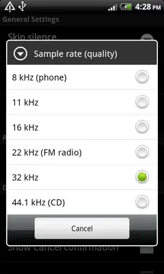 Smart Voice Recorder android App screenshot 4